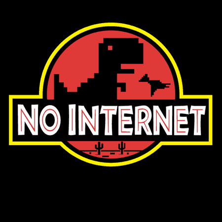 No internet!